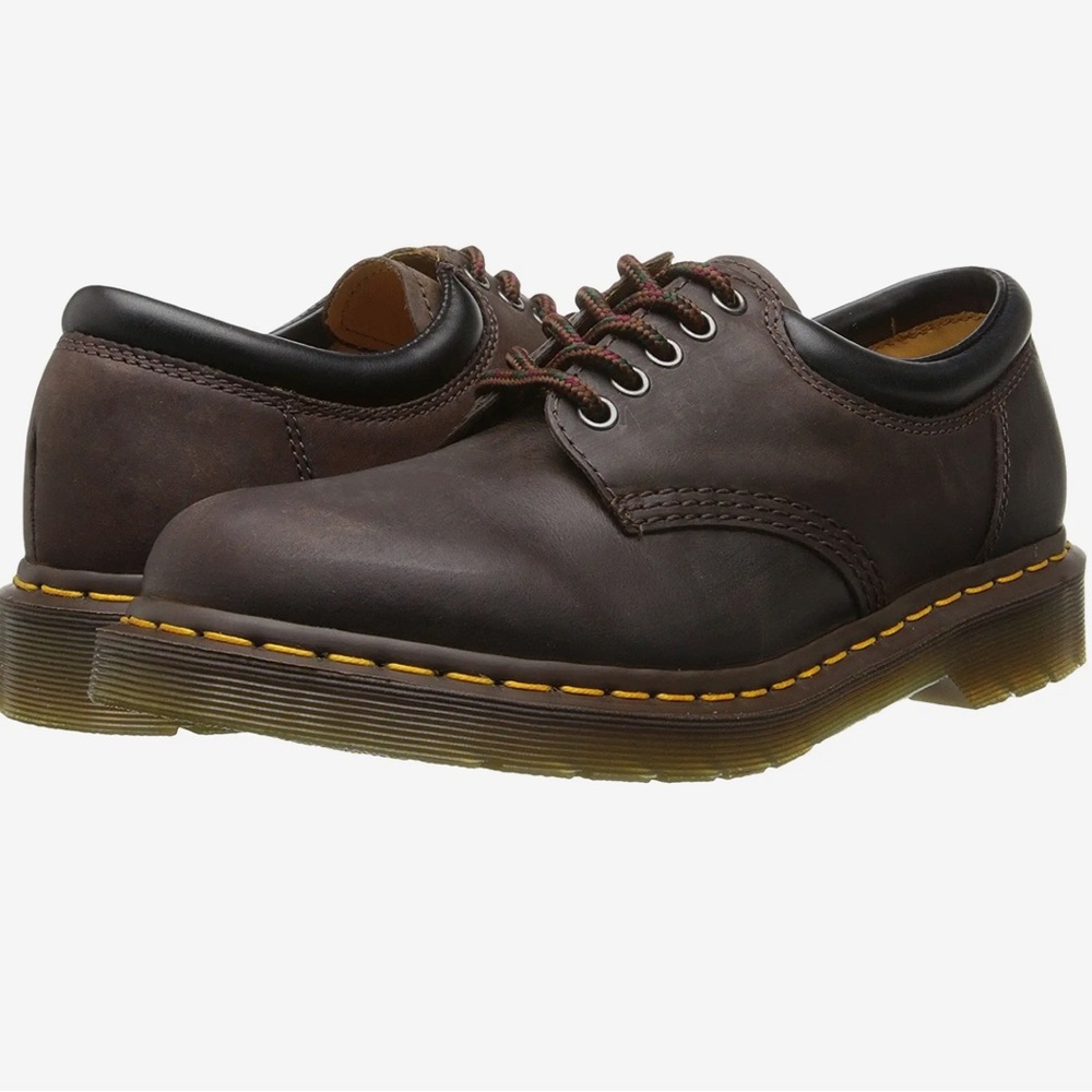 MEN'S DR. MARTENS 8053 Dark Brown crazy horse size 8